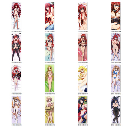 Dakimakura High School DxD DO WYBORU 150x50