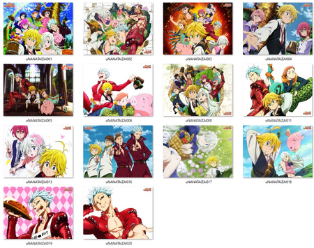 Poduszka Seven Deadly Sins Nanatsu no Taizai DO WYBORU