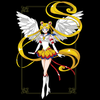 Koszulka Czarna  - Czarodziejka z księżyca / Sailor Moon - WYBIERZ KOLOR KOSZULKI I FASON