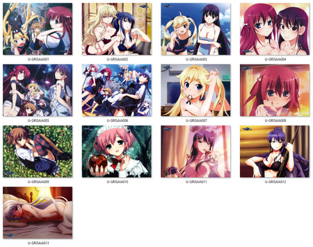 Poduszka The Eden of Grisaia DO WYBORU