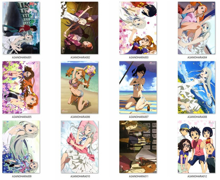Pocztówka Anohana Ano Hi Mita Hana DO WYBORU