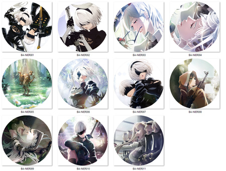 Przypinka NieR Automata DO WYBORU
