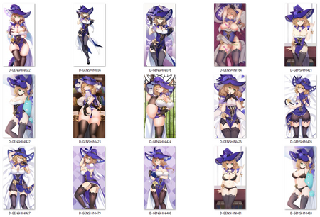 Dakimakura Genshin Impact - Lisa DO WYBORU Duża