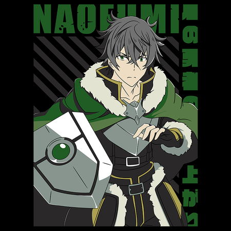 Koszulka Biała - The Rising of the Shield Hero - WYBIERZ KOLOR KOSZULKI I FASON