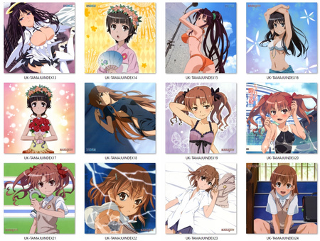 Poduszka kwadratowa Toaru Majutsu no Index A Certain Magical Index DO WYBORU