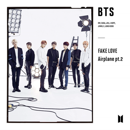First Edition Limited CD +DVD FAKE LOVE / Airplane Pt.2/ Japan Import
